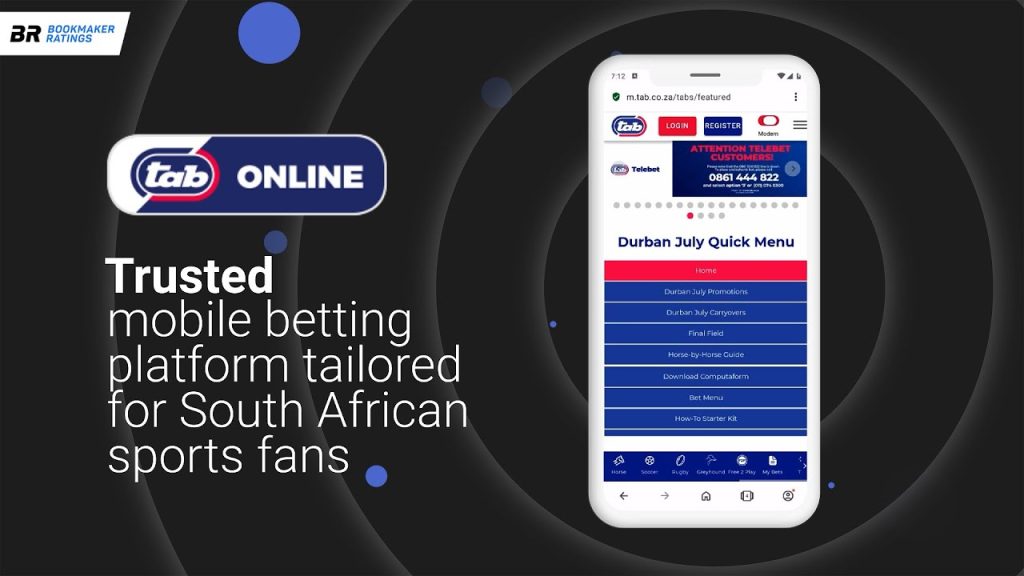 Stadium full of cheering sports fans, the moment many Aussies open TABtouch on mobile to bet